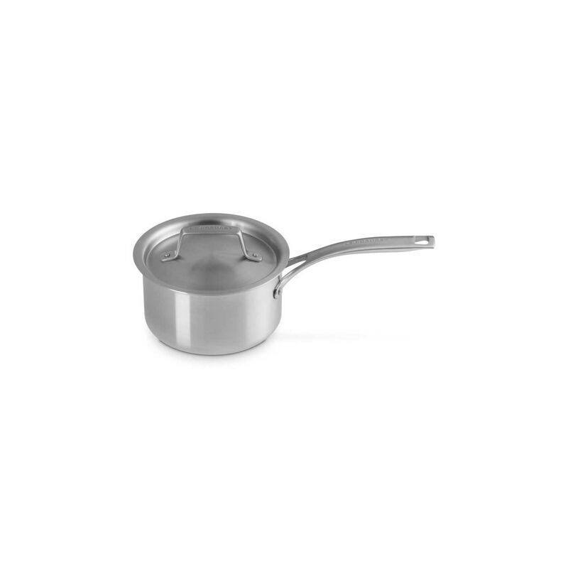 Le Creuset Essential 3-ply Stainless Steel 3-piece Saucepan Set image number 1